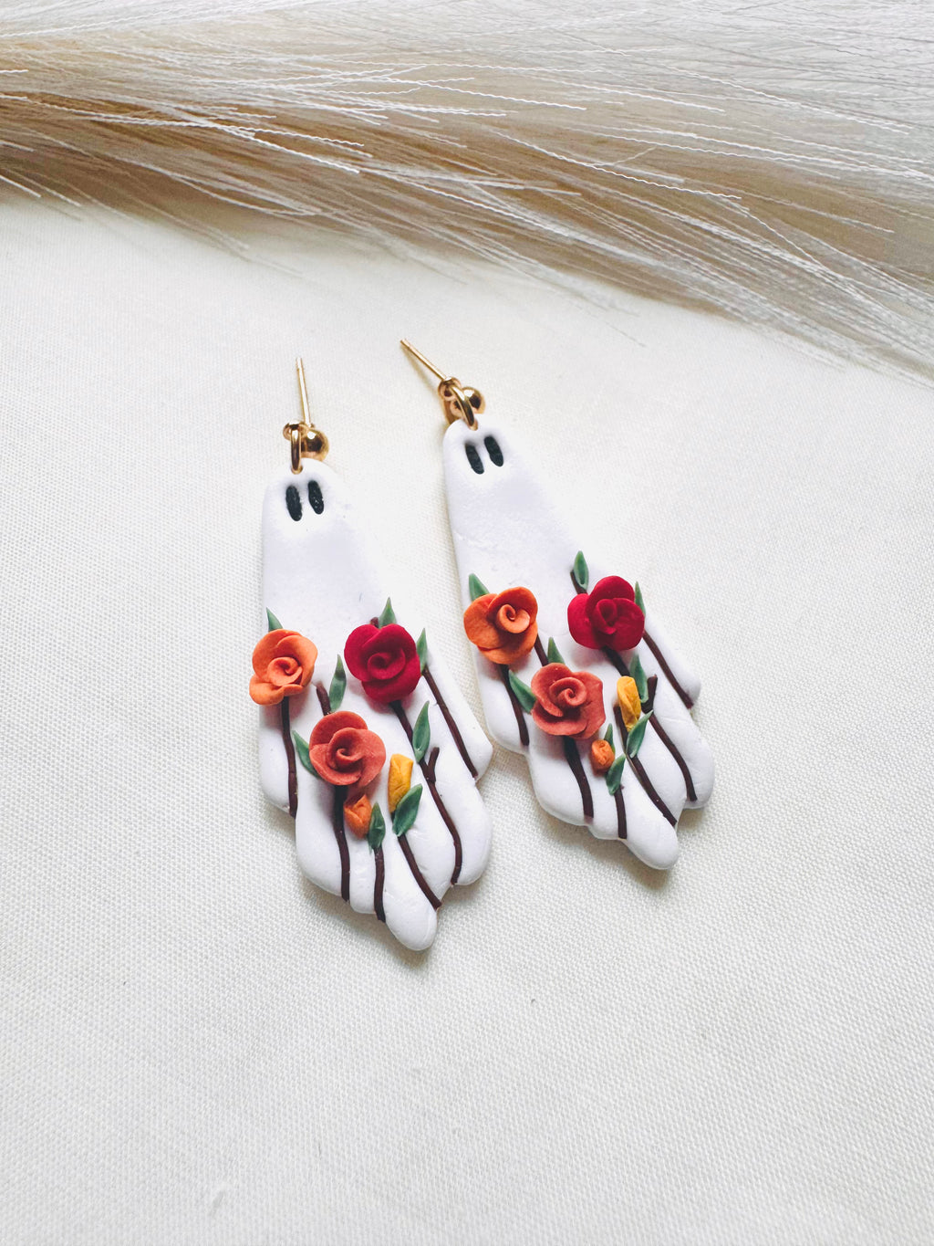 Fall Floral Ghosts