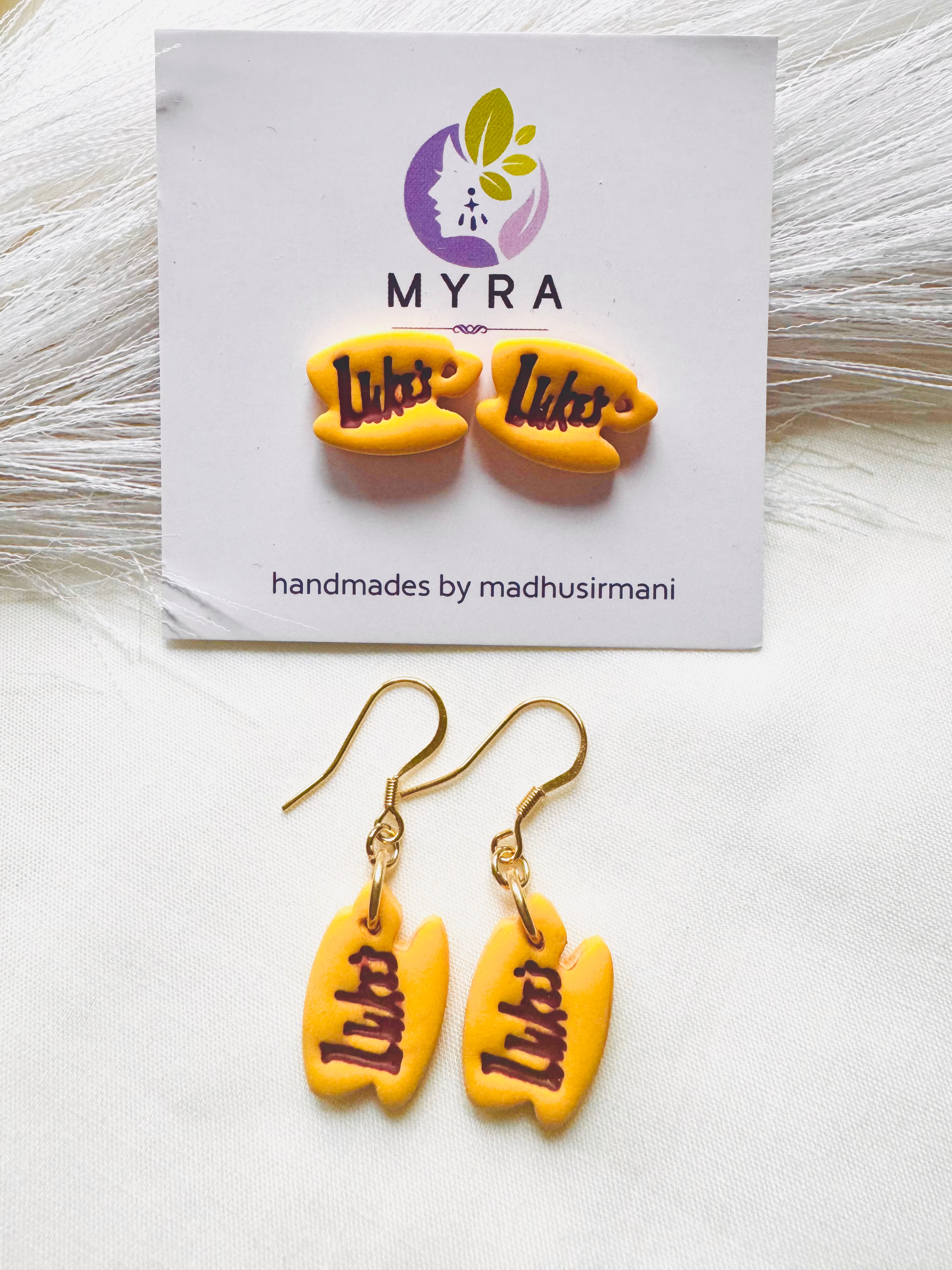 Luke’s Diner Coffee Mug Earrings