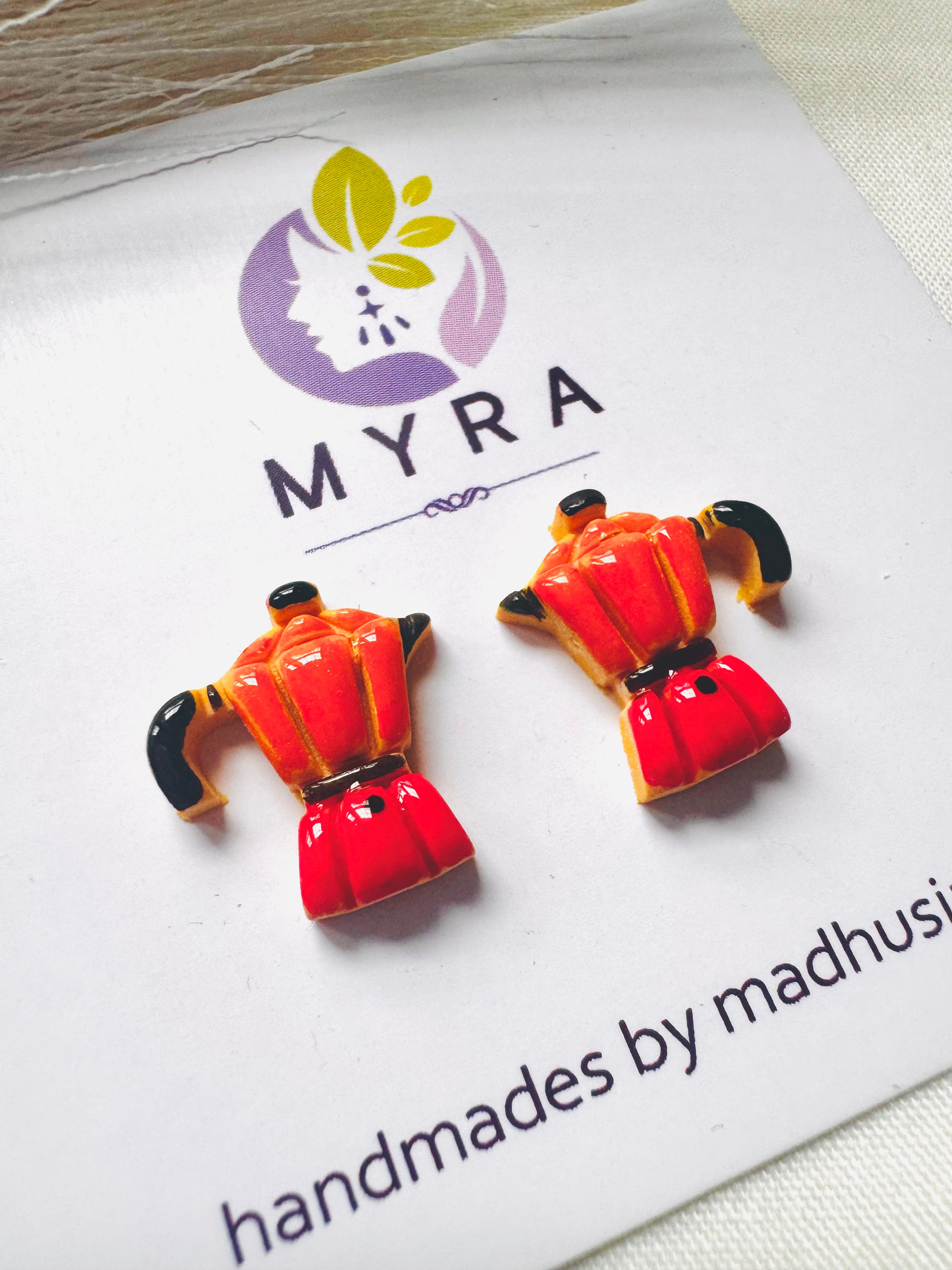 Moka Pot Coffee Stud Earrings
