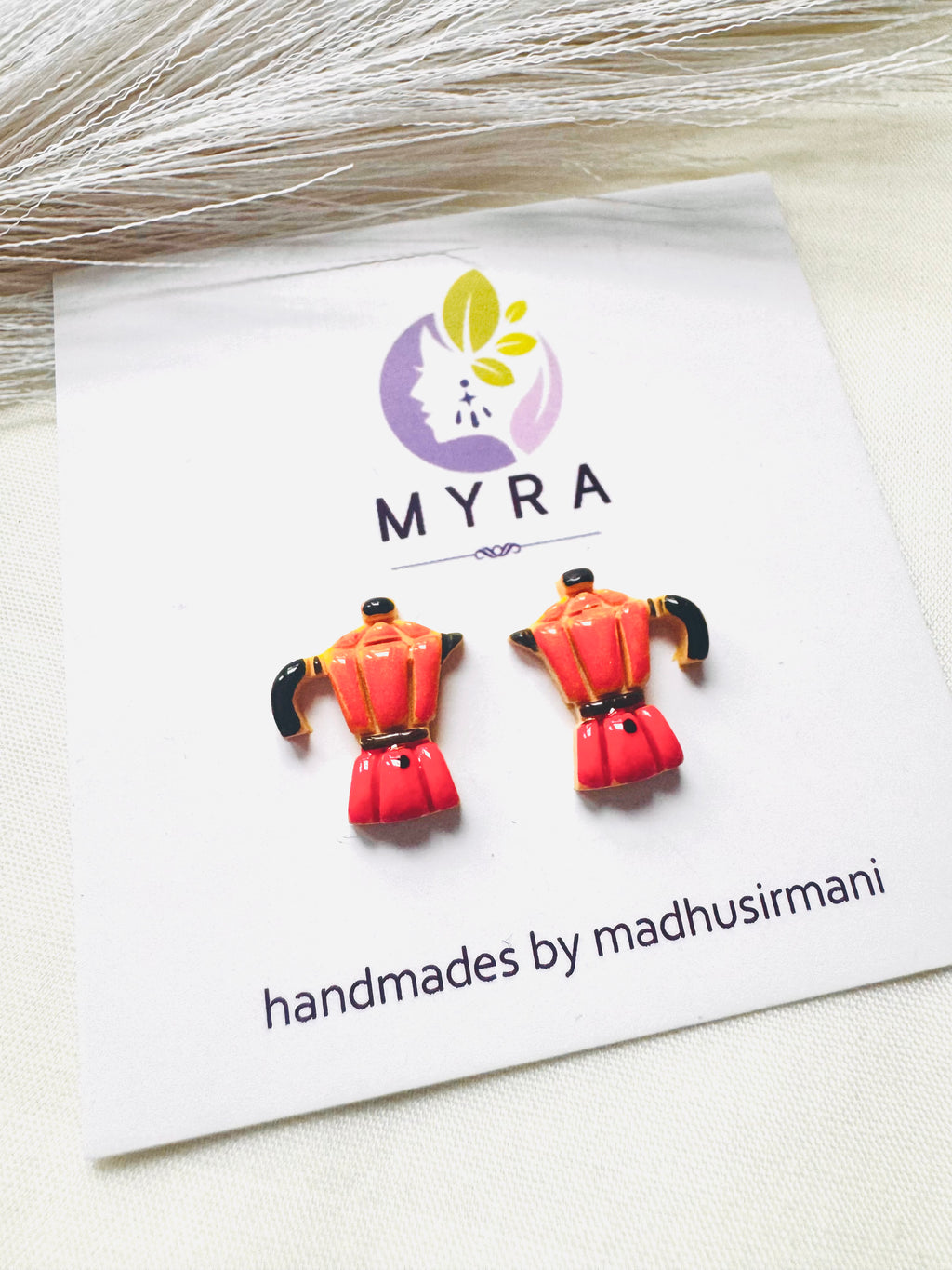 Moka Pot Coffee Stud Earrings